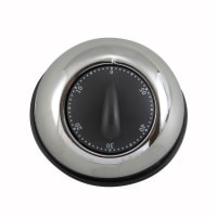Winco TIM-78 Mechanical Timer, Long Ring, Stainless