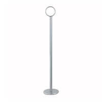 Winco TBH-12 12" Number Card Holder - Stainless