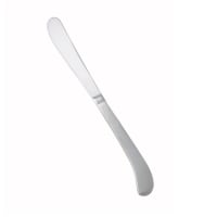 Winco 0015-08 7 3/8" Dinner Knife with 18/0 Stainless Grade, Lafayette Pattern