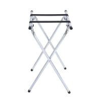 Winco TSY-1A 31" Tray Stand w/ Bar, Chrome