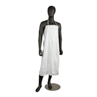 San Jamar 614DVA-WH8 Vinyl Dishwashing Apron - 43" x 36", White