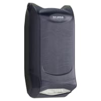 San Jamar H5005PTBK Wall Mount 500 Fullfold Napkin Dispenser, Black Pearl