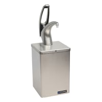 San Jamar P4800 Dipper Style Condiment Dispenser w/ Pump, (1) Compartments, Stainless