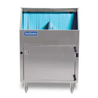 Jackson DELTA 115 Delta® Low Temp Rotary Undercounter Glass Washer w/ 1200 Glasses/hr Capacity, 1...