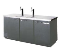 Beverage-Air DD78-1-S 79" Draft Beer System w/ (4) Keg Capacity - (2) Columns, Stainless, 115v