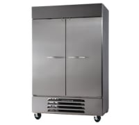 Beverage-Air HBR49-1-S 52" Two Section Reach-In Refrigerator, (2) Solid Door, 115v
