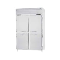Beverage-Air PRF24-24-1AHS02 52" Two Section Commercial Refrigerator Freezer, Solid Doors, Top Compressor, 115v