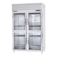 Beverage-Air PRD2-1BHG 52" Two Section Pass Thru Refrigerator, (4) Left/Right Hinge Glass Doors, 115v