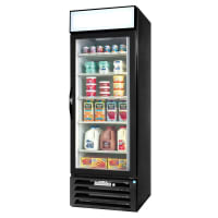 Beverage-Air MMR27HC-1-B 30" MarketMax™ One Section Glass Door Merchandiser - (1) Right Hing...
