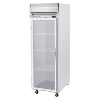 Beverage-Air HRS1-1G 26" One Section Reach In Refrigerator, (1) Right Hinge Glass Door, 115v