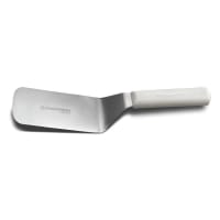 Dexter Russell S286-6RC SANI-SAFE® 6"x3" Hamburger Turner w/ Polypropylene White Handle...