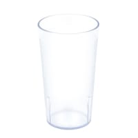 Cambro 1200P152 12 3/5 oz Clear Textured Plastic Tumbler
