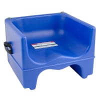 Cambro 200BCS186 Dual-Height Booster Seat w/ Safety Strap - Polyethylene, Navy Blue