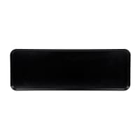 Cambro 1030MT110 Rectangular Market Display Tray - 10 7/16" x 30" x 3/4", Black