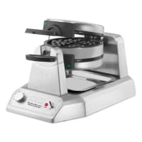 Waring WW200 Double Classic Belgian Waffle Maker w/ Cast Aluminum Grids, 1400W