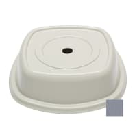 Cambro 124VS191 12 1/4" Round Versa Plate Cover - Granite Gray