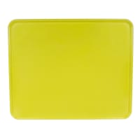 Cambro 2025MT145 Rectangular Market Display Tray - 20 3/4x25 9/16x13/16" Yellow