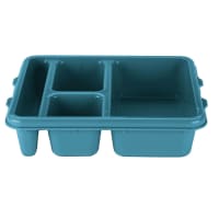 Cambro 9114CP414 Plastic Meal Delivery Tray w/ (4) Compartments, 8 15/16" x 10 3/4", Te...