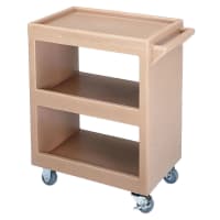 Cambro BC2254S157 3 Level Polymer Utility Cart w/ 350 lb Capacity, Raised Ledges