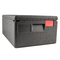 Cambro EPP160 GoBox™ Insulated Food Carrier - 37 1/2 qt w/ (1) Pan Capacity, Black