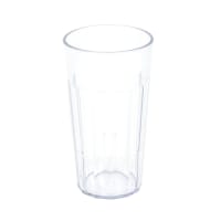 Cambro NT16152 16 2/5 oz Clear Fluted Plastic Tumbler
