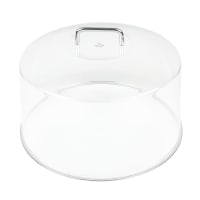 Cambro RD1200CW135 12" Camwear Cake Display Cover - Clear/Chrome