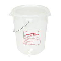 Cambro DSPR6148 6 gal Beverage Dispenser - Plastic Container, No Base