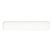 Cambro 630MT148 Rectangular Display Market Pan - 6 7/16" x 30" x 3/4", White