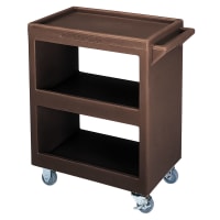 Cambro BC225131 3 Level Polymer Utility Cart w/ 350 lb Capacity, Raised Ledges