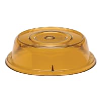 Cambro 909CW153 9 3/4" Round Camwear Plate Cover - Amber