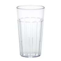 Cambro NT12152 12 3/5 oz Clear Fluted Plastic Tumbler