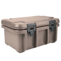 Cambro UPC180194 24-qt Camcarrier Ultra Pan Carrier - (1)Full Size Pan, Granite Sand