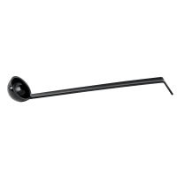 Cambro LD130110 1 oz Camwear® Salad Dressing Ladle - Plastic, Black