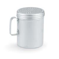Vollrath 68182 10 oz Dredge w/ Handle & Large Holes, Aluminum