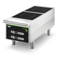 Vollrath 912HIDC Cayenne® Countertop Induction Cooktop w/ (2) Burners, 208-240v/1ph