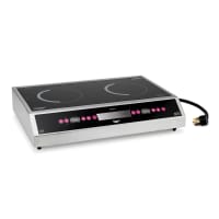 Vollrath 69523 Professional Series Countertop Induction Cooktop w/ (2) Burners, 208-240v/1ph