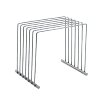 Vollrath 52100 6 Slot Cutting Board Rack - Stainless, 8" x 10" x 9"