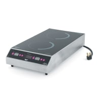 Vollrath 69507 Ultra Series Countertop Induction Cooktop w/ (2) Burners, 208-240v/1ph