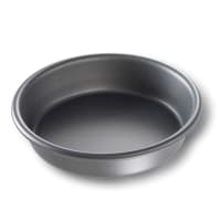 Chicago Metallic 6" Deep Dish Pizza Pan, BAKALON, 1 1/2" Deep, AMERICOAT Glazed 14 ga A...
