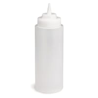 Tablecraft C3263C Wide Mouth Squeeze Dispenser, 32 oz, Natural