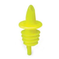 Tablecraft 35Y Plastic Free Flow Pourer, Economy, Yellow