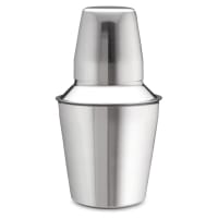 Tablecraft 375 8 oz Stainless Bar Cocktail Shaker Set