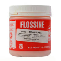 Gold Medal 3461 (12) 1 lb Jar Piña Colada (Pineapple) Flossine®