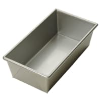 Focus 901065 3/4 lb Open Top Bread Pan, Glazed Aluminized Steel, 8 x 4 in
