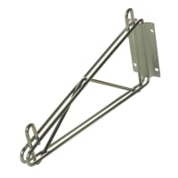 Focus FWB14SCH Bracket for 14" Deep Wall Mounted Shelf, Chromate