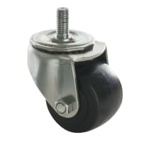 Focus FTC1213125 Universal Threaded Stem Caster Set - 1/2" x 13, 1" Long Thread
