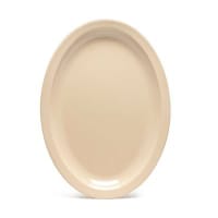 GET Oval Supermel I Platter, 11.75 x 8.25", Tan Melamine (SP-OP-612-T)