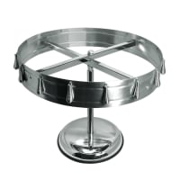 Update CW16 17 7/8" Check Wheel - Pedestal/Ceiling Mount Kit, Stainless