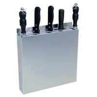 Update KR-1212 12 Slot Knife Rack - 12 1/2x2 1/2x12 3/4" Stainless