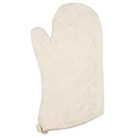 Update TEC-13 13" Conventional Oven Mitt - Cotton Terry, Beige